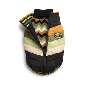 Fabdog Dog Coat Black Chevron - Southern Agriculture 