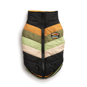 Fabdog Dog Coat Black Chevron - Southern Agriculture 
