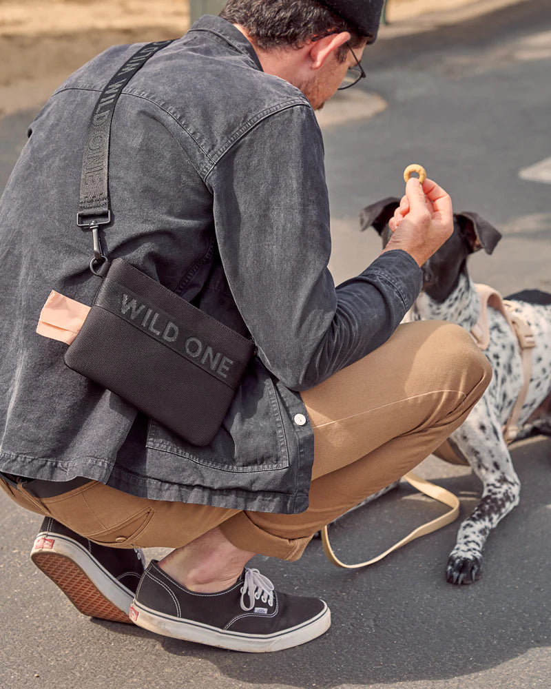 Wild One - Treat Pouch Recycled Knit