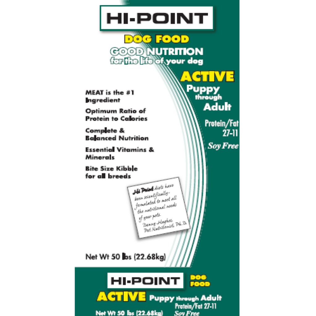 Hi-Point Active 27/11 Dog Food Dry - Southern Agriculture 