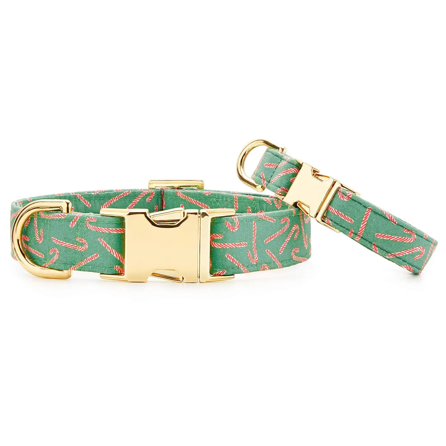The Foggy Dog - Dog Collar Hooked On You Candy Cane
