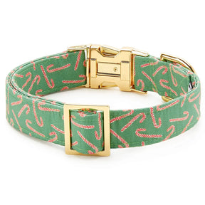 The Foggy Dog - Dog Collar Hooked On You Candy Cane
