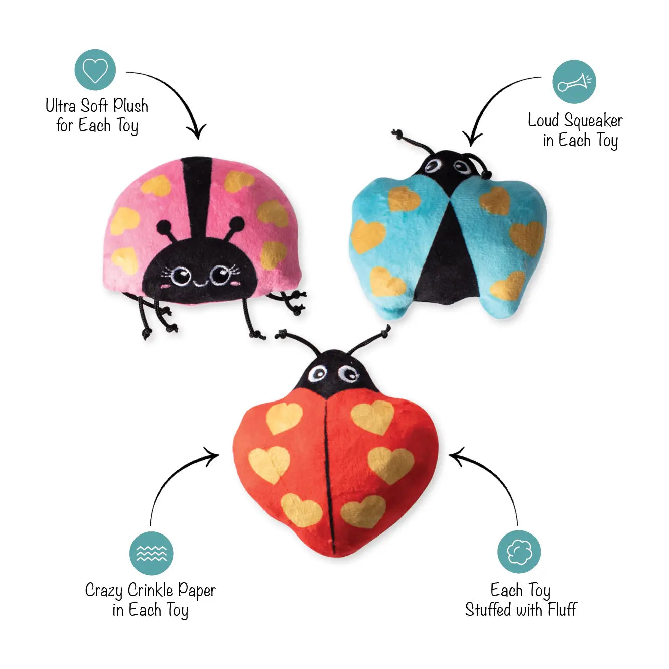 Petshop by Fringe Studio - Buggy For You Dog Toy - Southern Agriculture 
