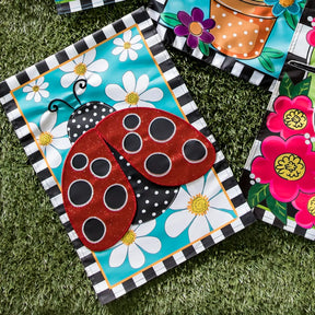 Flag Ladybug w/ Daisies - Southern Agriculture 