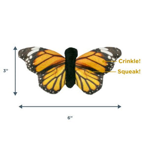 Tall Tails - Monarch Butterfly With Squeaker