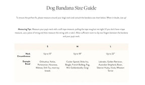 The Foggy Dog - Bandana Dog Cornflower Blue - Southern Agriculture 