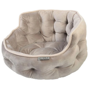 Precious Tails - Cuddler Round Tufted Velvet Pet Bed - Southern Agriculture 
