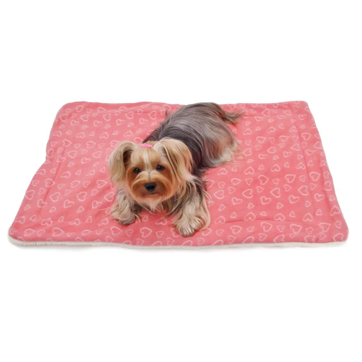 Klippo Pet - Blush of Love Fleece/Ultra-Plush Blanket