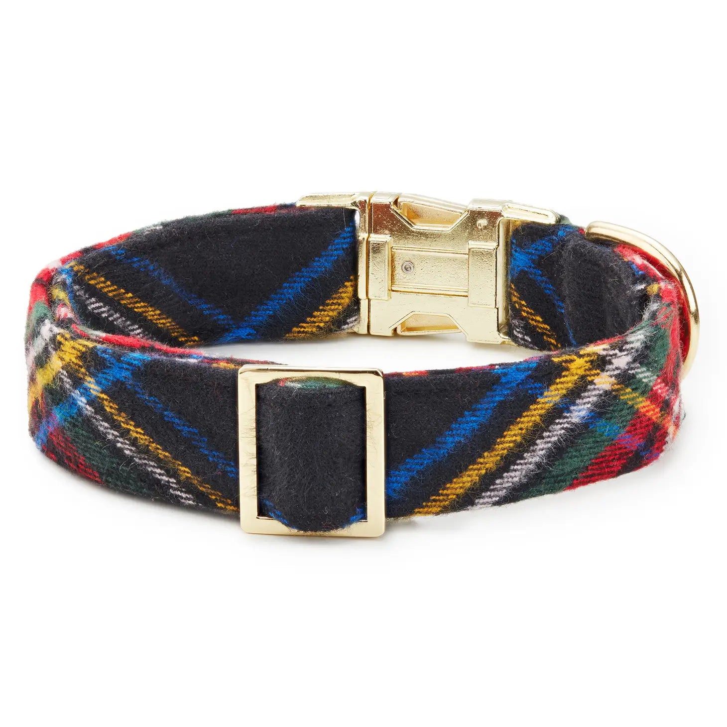 The Foggy Dog - Dog Collar Stewart Plaid