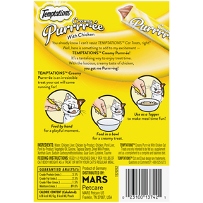 Temptations - Creamy Purrrr-ee With Chicken Cat Treats