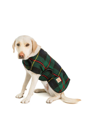 Chilly Dog - Dog Blanket Coat Navy Tartan - Southern Agriculture 