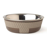 Petrageous Designs - Bowl Kona TPE With SS Insert & Non Skid Base - Taupe - Southern Agriculture 