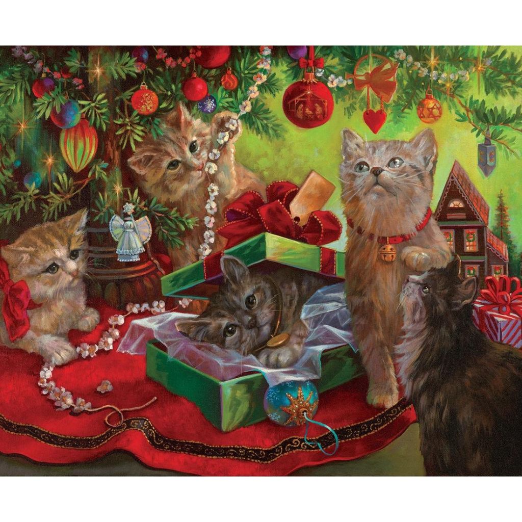 Sunsout - Puzzle Kissmas Play Toys