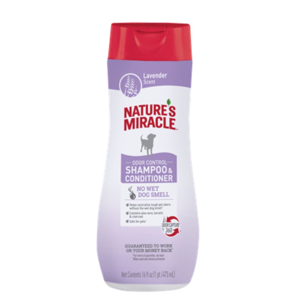 Natures Miracle Ordor Control Shampoo & Conditioner Lavender - Southern Agriculture 