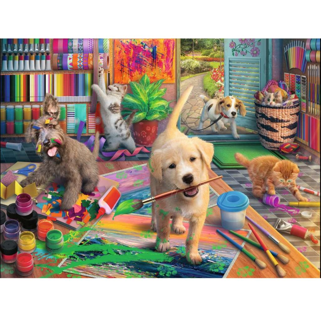 Ravensburger - Puzzle Cute Crafters