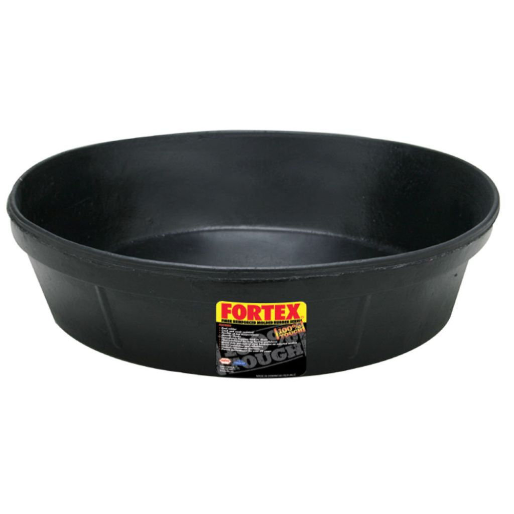 Fortex - Rubber Feed Pan 3 gallon