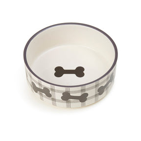 Petrageous Designs - Bowl Jasper Plaid With Bones