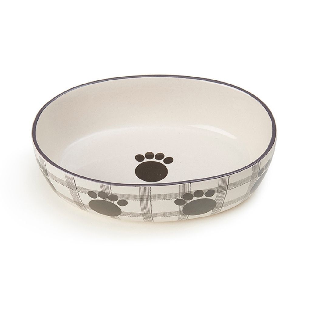 Petrageous Designs - Bowl Jasper Plaid With Bones
