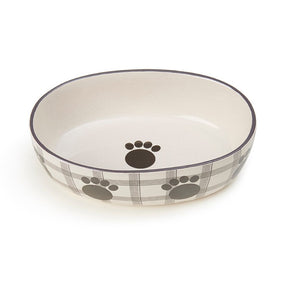 Petrageous Designs - Bowl Jasper Plaid With Bones