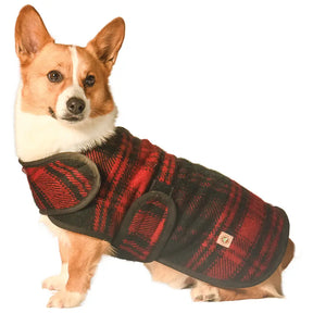 Chilly Dog - Dog Coat Red Plaid Blanket
