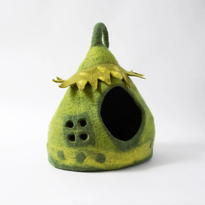 Dharma Dog Karma Cat - Pet Cave Fairy House Wool