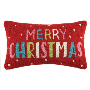 Peking Handicraft - Pillow Merry Christmas Hook