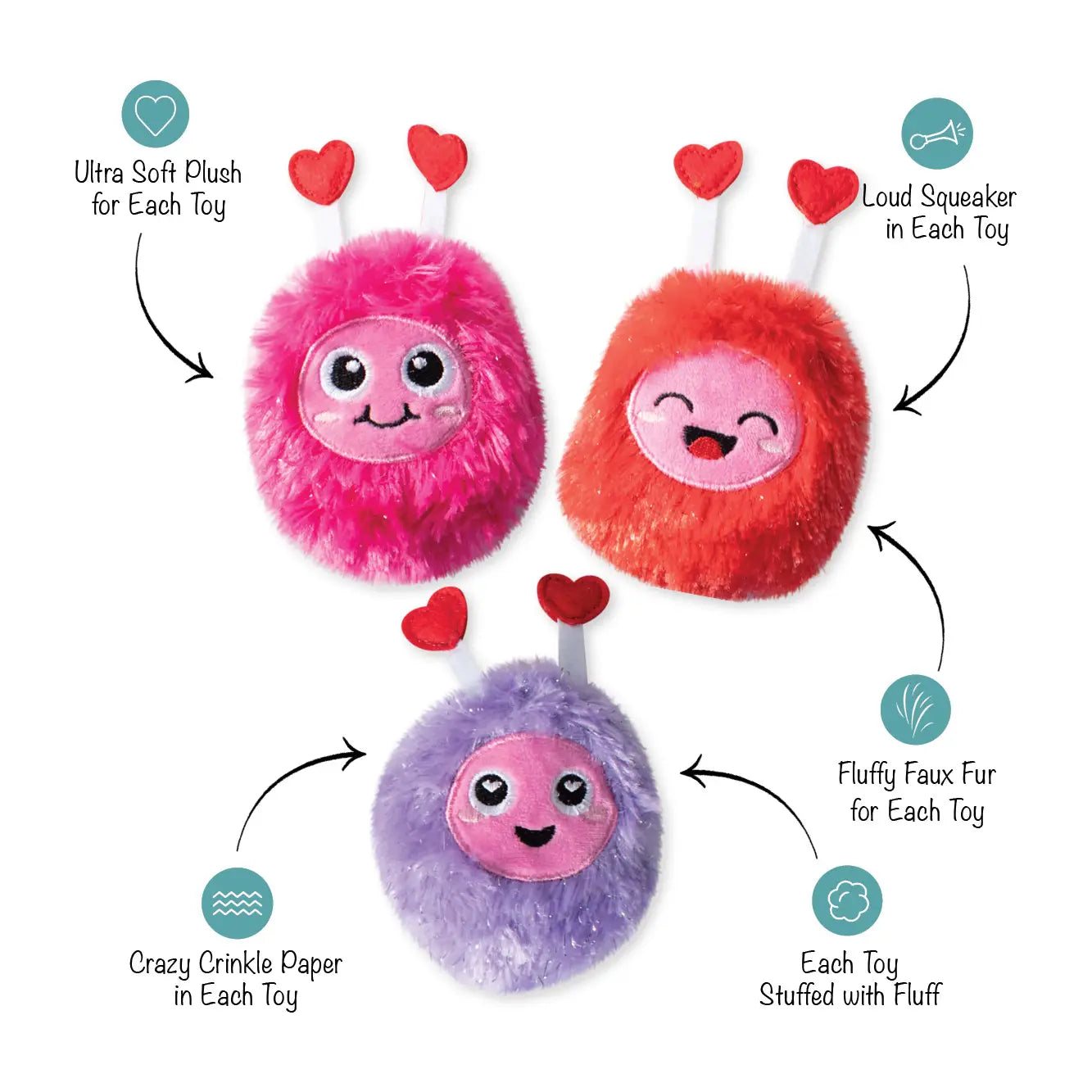 Petshop by Fringe Studio - Love Connection Dog Toy - Southern Agriculture 
