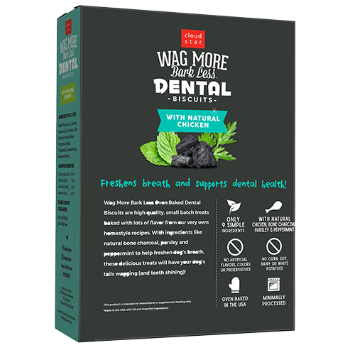 Cloud Star - Wag More Bark Less Dental Biscuits - Southern Agriculture 