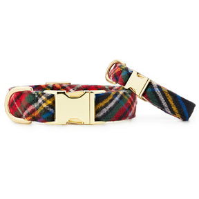 The Foggy Dog - Dog Collar Stewart Plaid