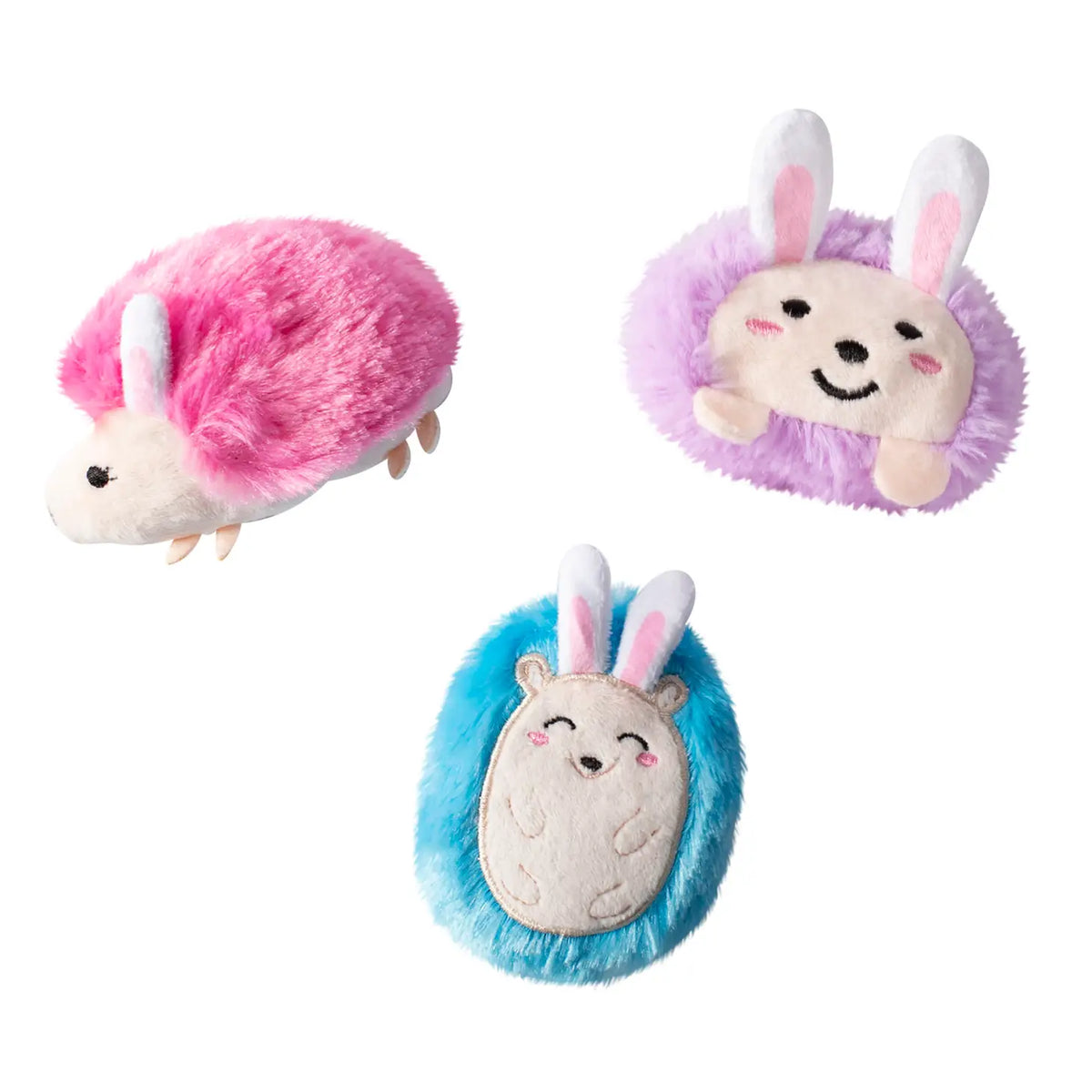 Petshop by Fringe Studio -  Spring Fling Dog Toy Set Plush 3 Piece - Southern Agriculture 