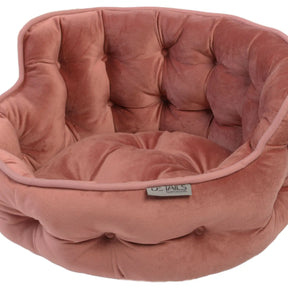 Precious Tails - Cuddler Round Tufted Velvet Pet Bed - Southern Agriculture 