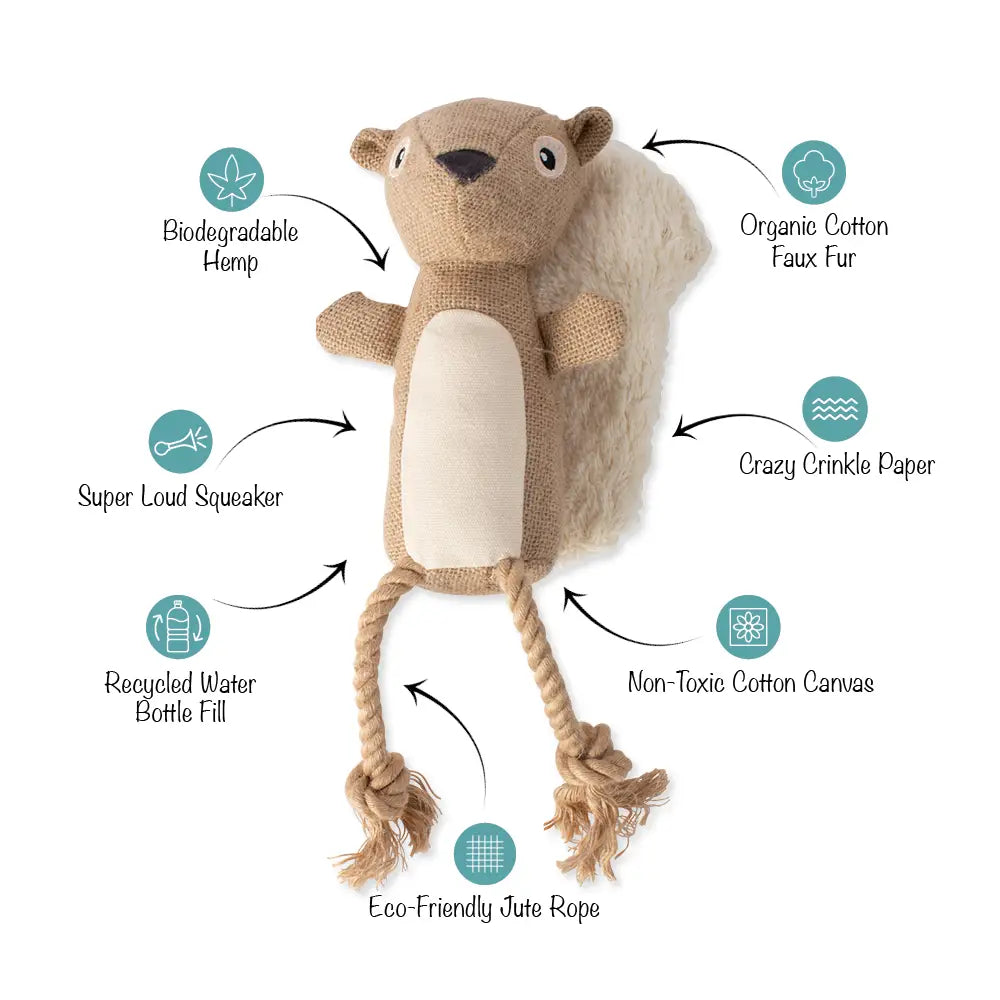 Petshop by Fringe Studio - Dog Toy Bring More Nuts - Southern Agriculture 