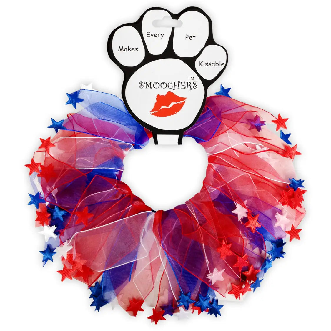 Mirage Pet Product - Red-White-Blue Star Smoocher