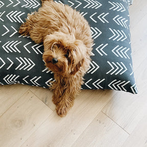 The Foggy Dog - Dog Bed Modern Mud Cloth