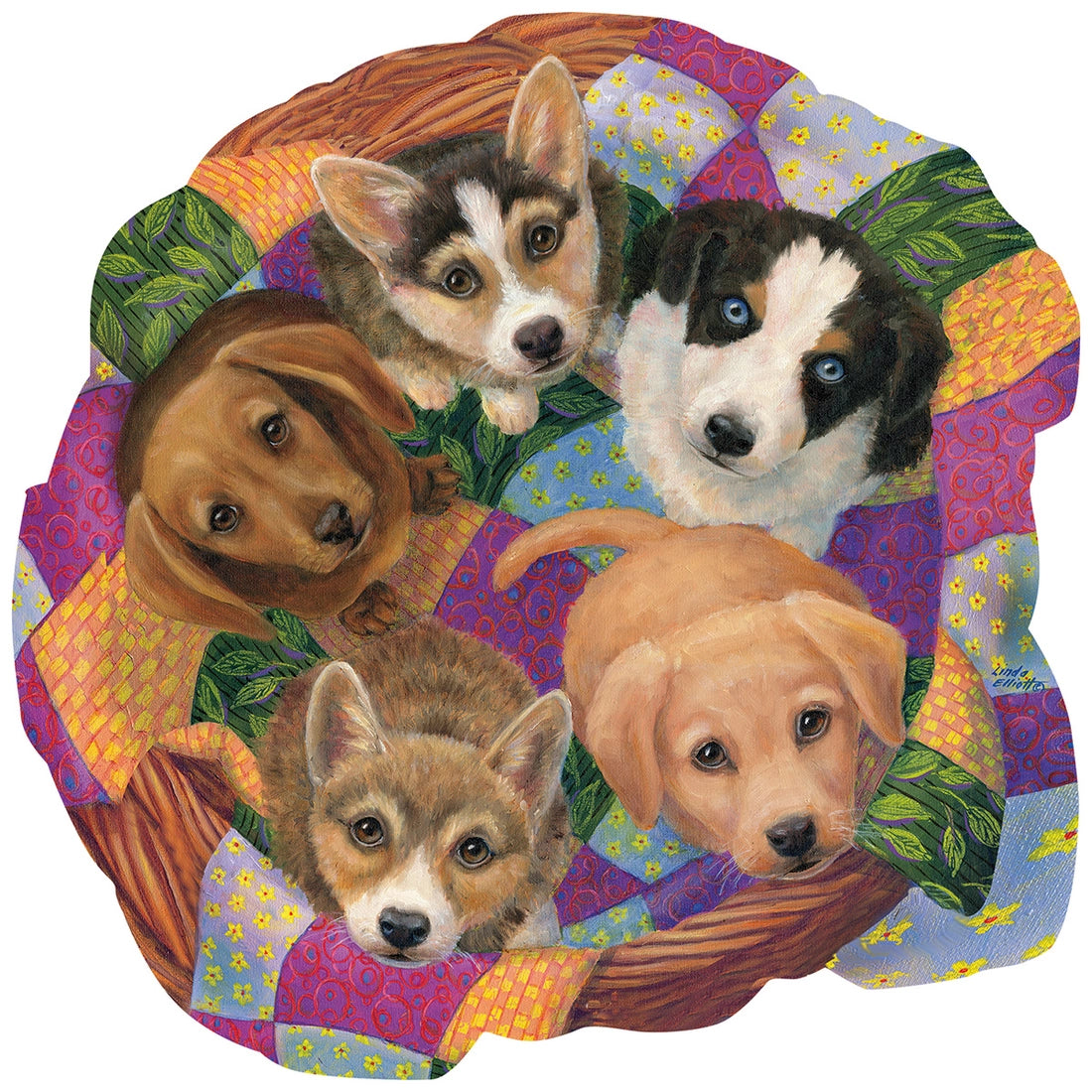 Sunsout - Puzzle Shaped Litter of Pups