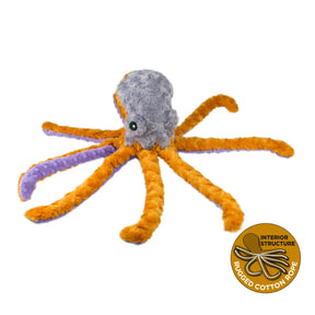 Tall Tails - Octopus With Rope Inside Plus Crinkle & Squeaker - Southern Agriculture 