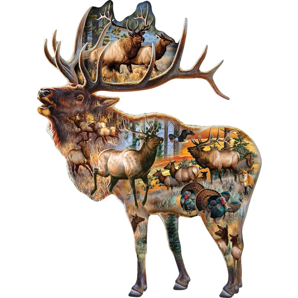 Sunsout - Puzzle Shaped Bugle Call