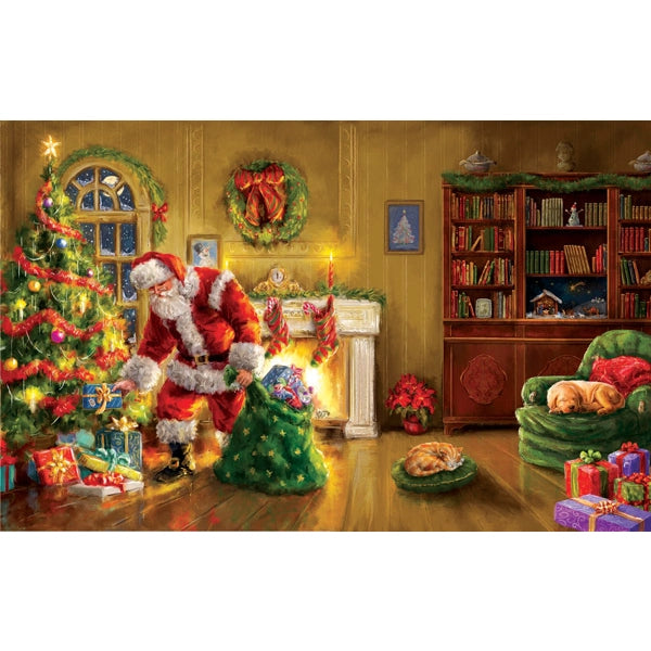 Sunsout - Puzzle Santa's Special Delivery
