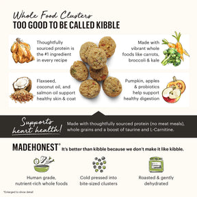 The Honest Kitchen - Clusters - Whole Grain Chicken & Oat Recipe Dog Dry Food - Southern Agriculture 