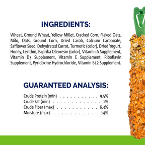 Vitakraft - Crunch Sticks Carrot with Yogurt Glaze Pet Rabbit Treat