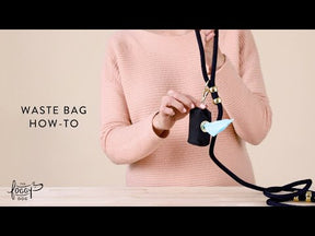 The Foggy Dog - Waste Bag Dispenser - Blue Rose Spring