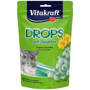 Vitakraft - Dandelion Drops for Chinchilla in Pouch