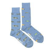 Men's Fish & Fishing Lure Socks-Southern Agriculture