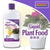 Bonide - Houseplant Liquid Food 10-10-10 Concentrate Fertilizers-Southern Agriculture