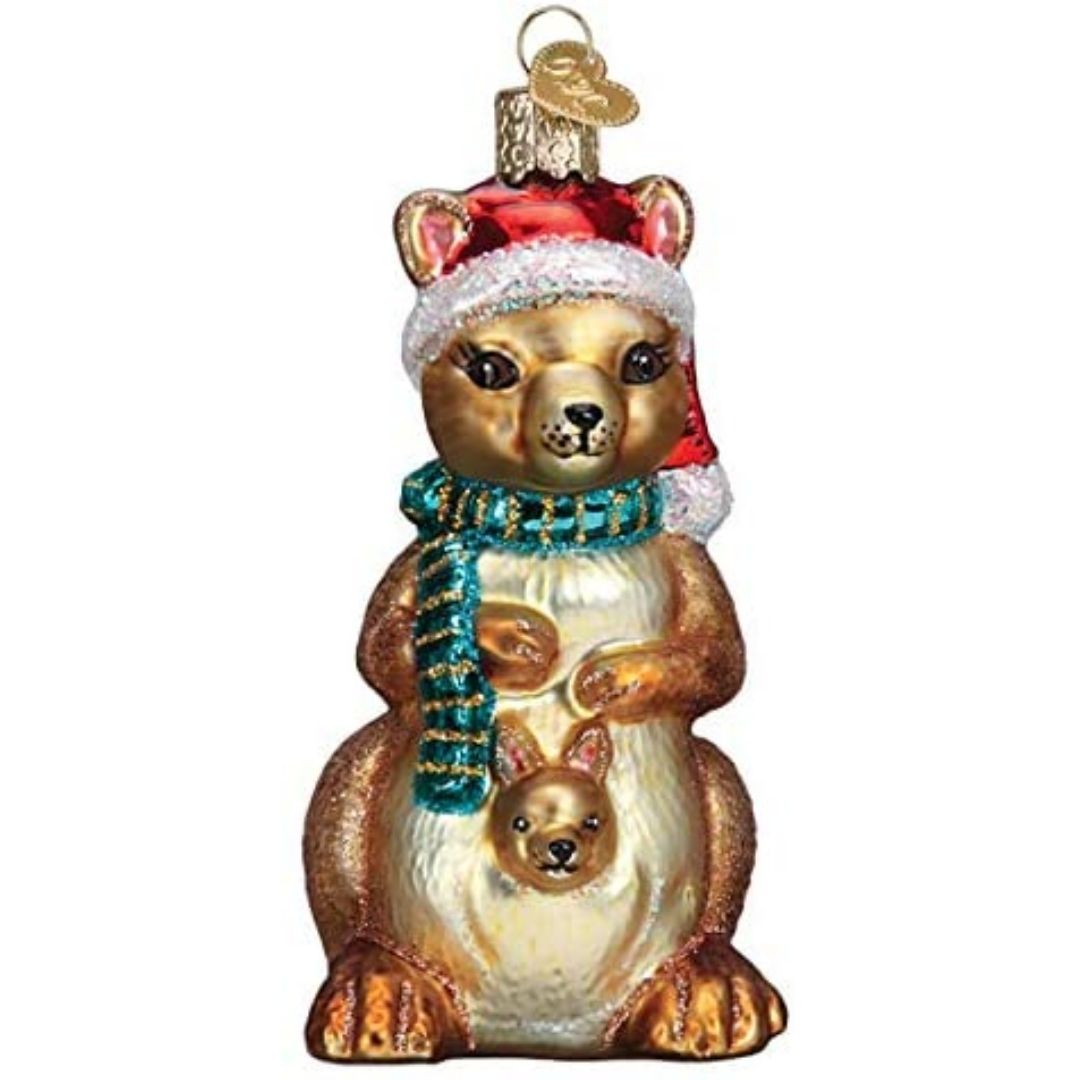 Old World Christmas - Kangaroo Ornament-Southern Agriculture