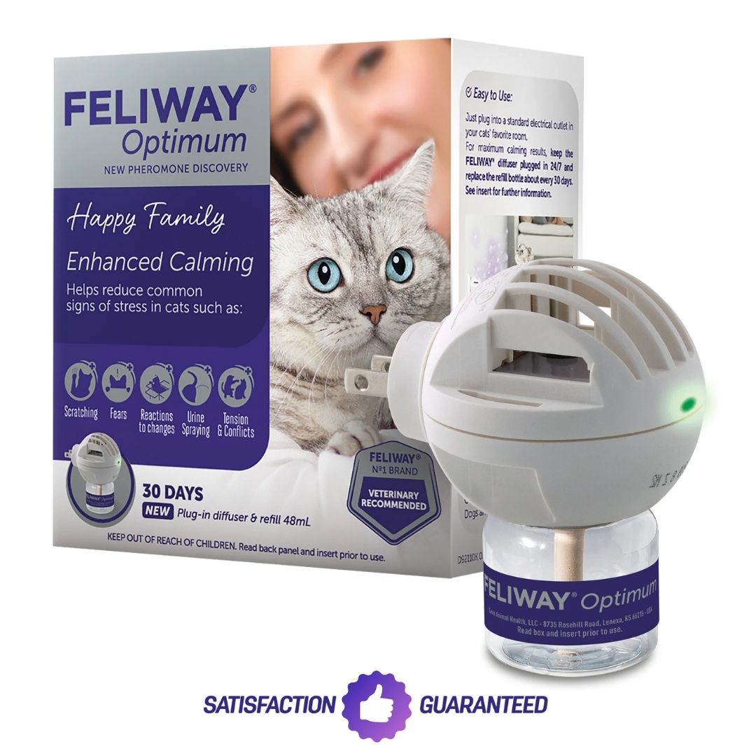 Ceva Animal Health - FELIWAY Optimum Diffuser + Refill Kit 48ml (30 day)