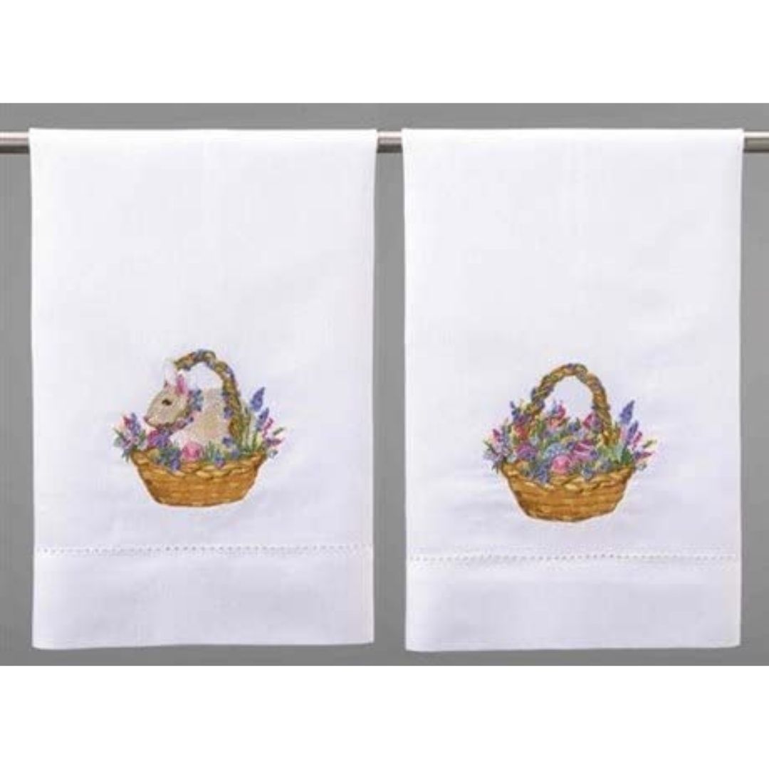 Peking Handicraft - Tea Towel Bunny Surprise