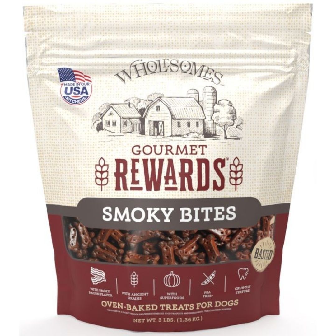 Sportmix - Wholesomes Smoky Bites Bacon Flavor Dog Treats - Southern Agriculture 