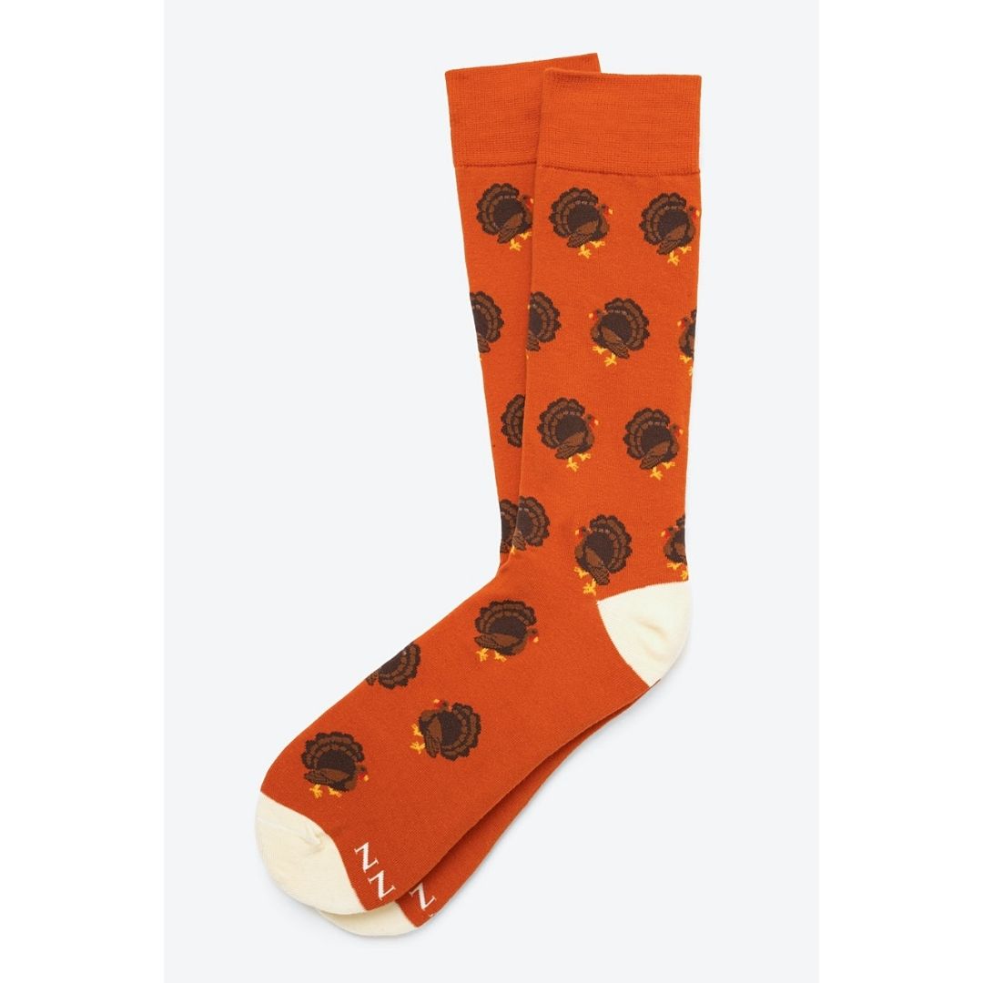 Wild Attire Alynn Socks Gobble Gobble Turkeys