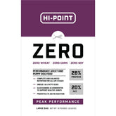 HI-Point ZERO Performance Dry Dog Food (28/20) - Southern Agriculture 